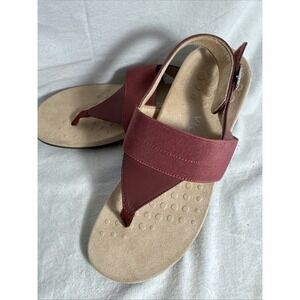 Vionic Sandals Size 8.5 DANITA Thong Sandals Ergonomic Support Comfort Rose